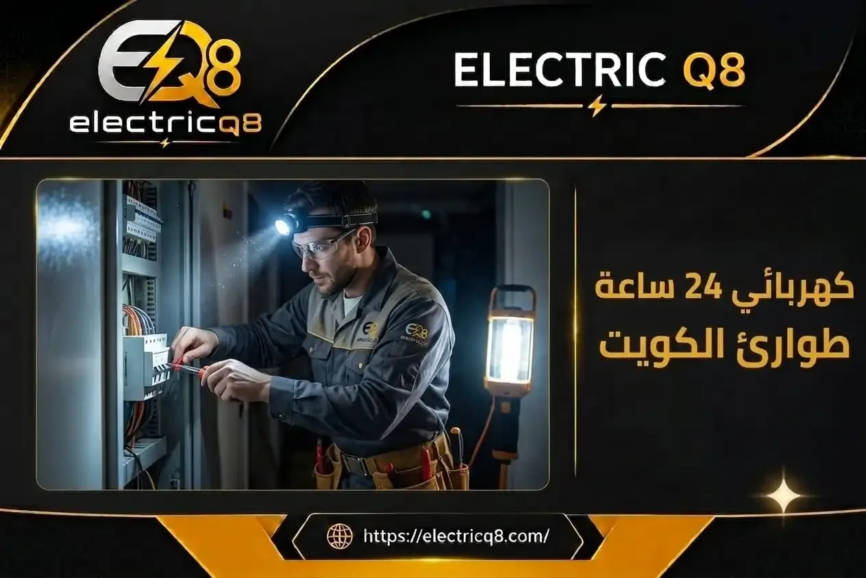 كهربائي طوارئ 24 ساعة في الكويت لإصلاح الأعطال الكهربائية العاجلة وكشف التماس الكهربائي وصيانة القواطع واللوحات الكهربائية مع وصول سريع لجميع المناطق